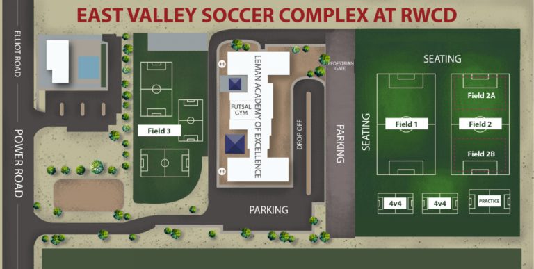 East Valley Soccer Complex at RWCD - East Valley FC & NSFC